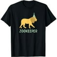 thumbnail image 1 of Zookeeper Lion Birthday Shirt, Adult/Kids Lion Party Animal T-Shirt, 1 of 5