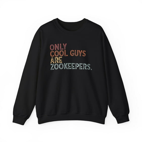 Zookeeper Sweatshirt Gifts Crew Neck Shirt Long Sleeve Unisex