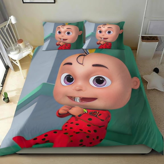 Zool Babies Themed Bed Sheet Set Three Piece Set 68x86 In ches Comfortable And Skin Friendly Unique Design Creating A Star Gifts For Family Friends fans