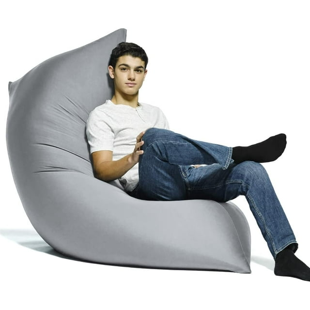 Zoola Max Outdoor Bean Bag Chair, Oversized Beanbag Couch, Water