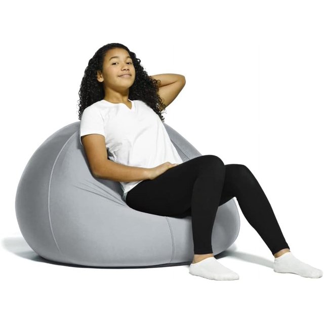 Zoola Pod X Outdoor Bean Bag Chair For Kids And Teens, Single Seat 