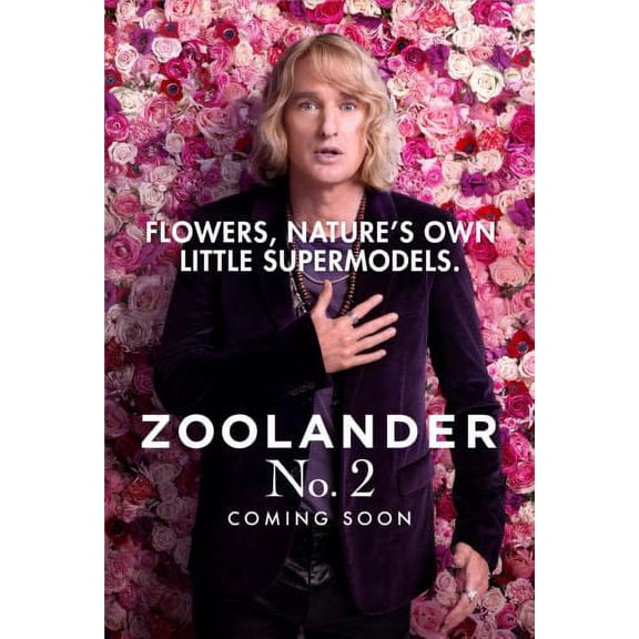 Zoolander 2 Movie Poster 24x36 wall decor art Art Poster 24x36 Multi-Color Square Adults Z Posters