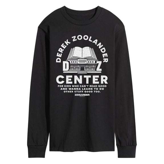 Zoolander - Derek Zoolander Center - Men's Long Sleeve Graphic T-Shirt