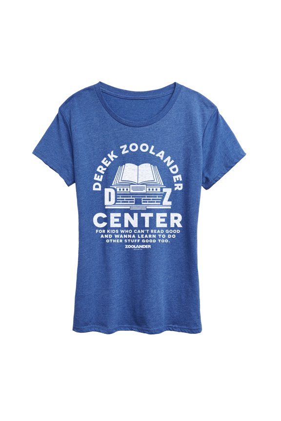 - Derek Zoolander Center - Women's Short Sleeve Graphic T-Shirt