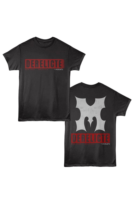 Zoolander Derelicte by Mugatu Men's T Shirt (Black, AdultXL)