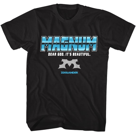 Zoolander Magnum it's Beautiful Men's T Shirt (Black, Adult3XL)