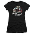 thumbnail image 1 of Zoolander - Obey My Dog - Juniors Teen Girls Cap Sleeve Shirt - X-Large, 1 of 2