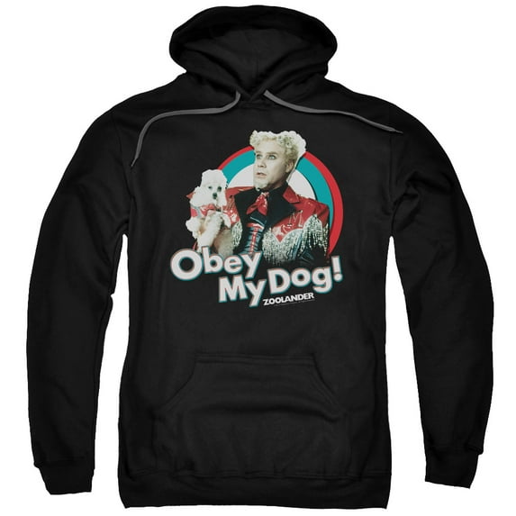 Zoolander - Obey My Dog - Pull-Over Hoodie - Small