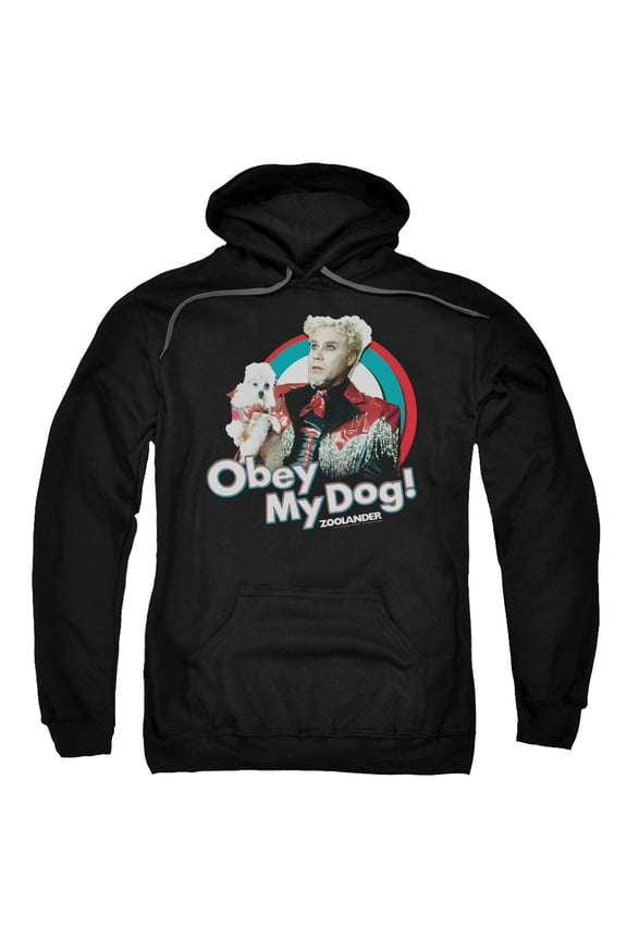Zoolander - Obey My Dog - Pull-Over Hoodie - X-Large