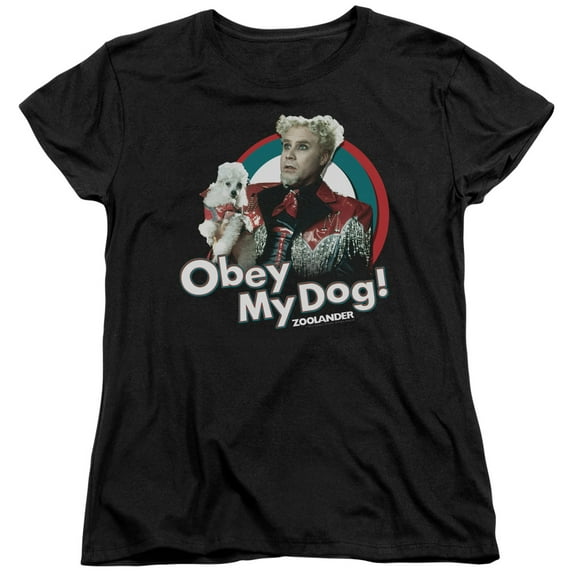 Zoolander - Obey My Dog - Women's Short Sleeve Shirt - X-Large