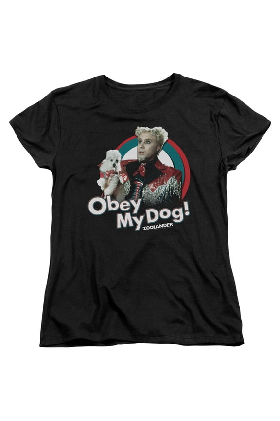 Zoolander - Obey My Dog - Women's Short Sleeve Shirt - XX-Large