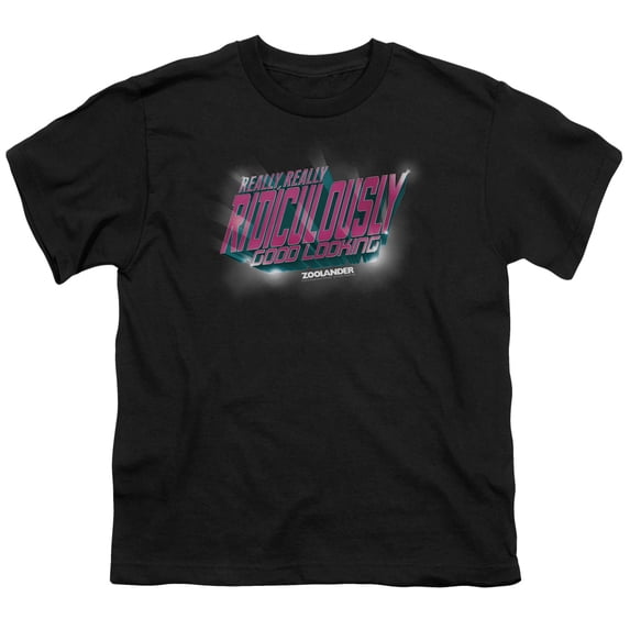 Zoolander - Ridiculously Good Looking - Youth Short Sleeve Shirt - X-Large