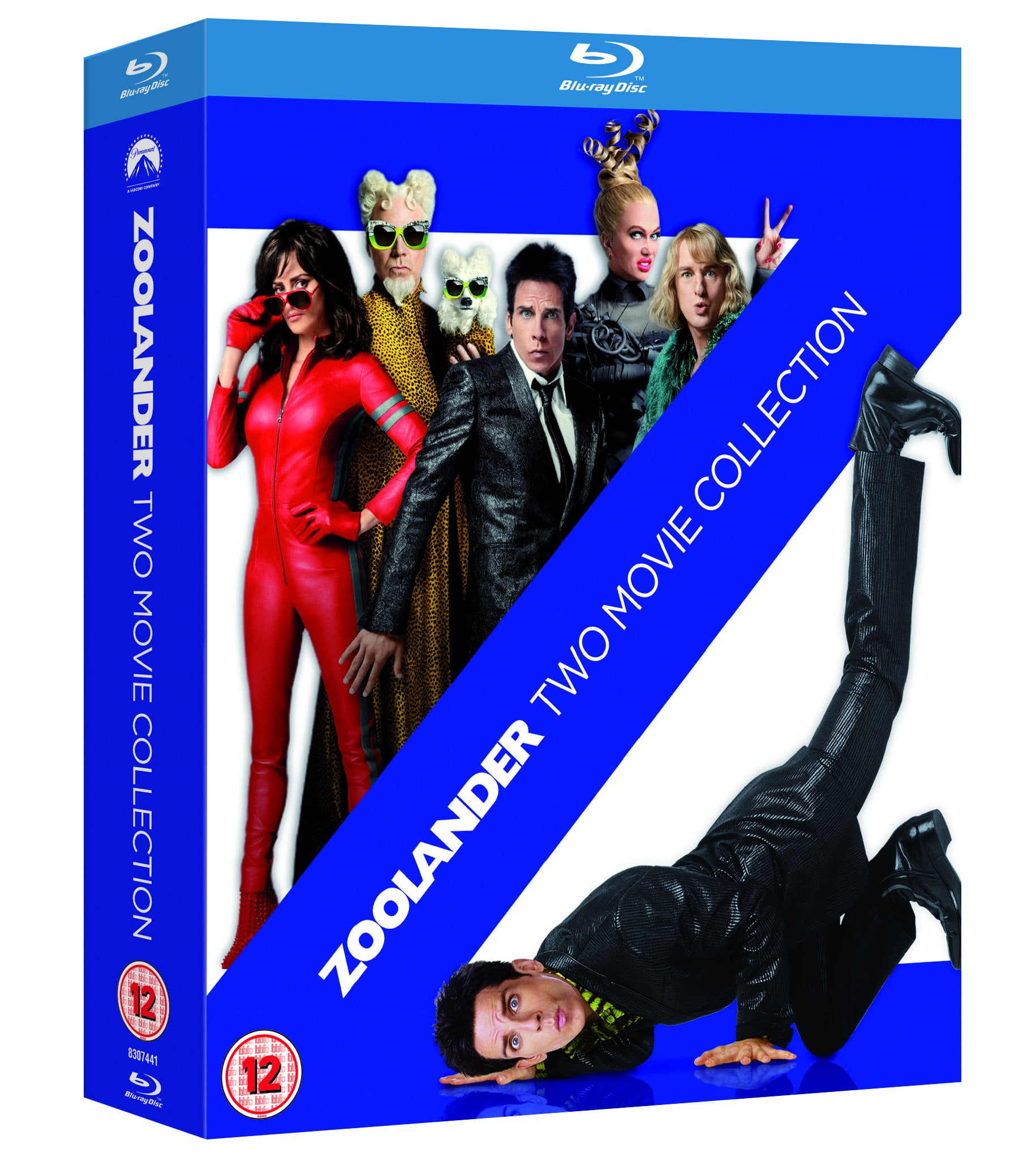 Zoolander / Zoolander 2 Double Pack [Blu-ray] Region Free