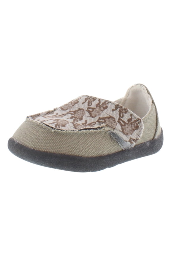 Pop Loafer Elephant Infant/Toddler Shoes Size 12, Color: Camel/Black