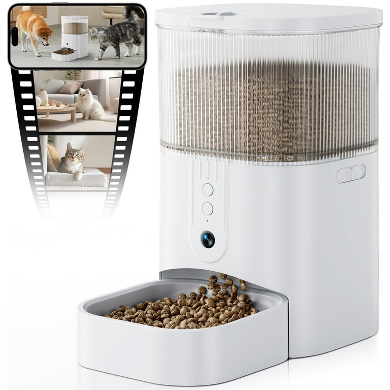 Zoolike Automatic Pet Feeder for Cats Dogs Rabbits with Camera
