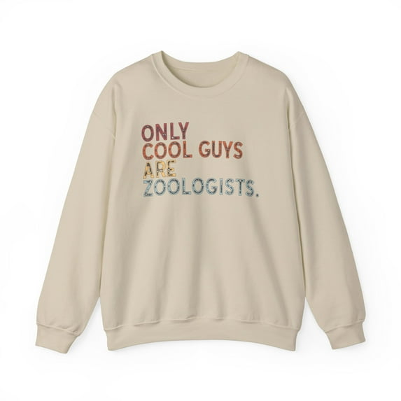 Zoologist Sweatshirt Gifts Crew Neck Shirt Long Sleeve Unisex