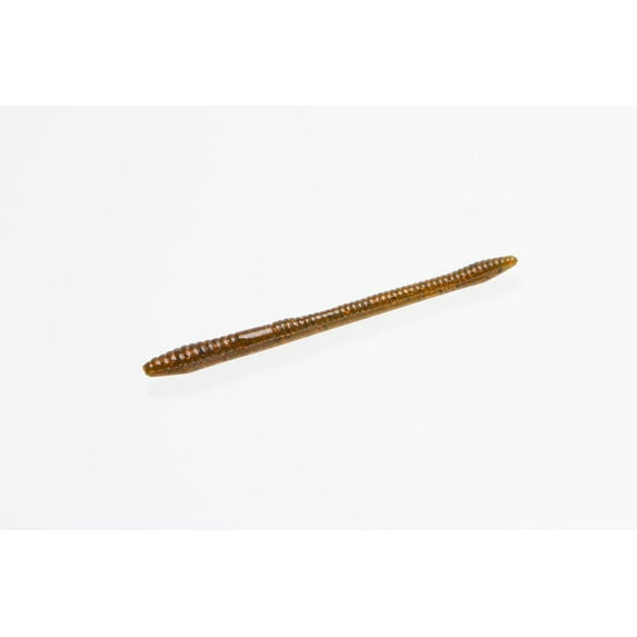 Zoom 004306-SP Finesse Worm 4 20Pk Green Pumpkin Orange