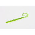 thumbnail image 1 of Zoom 038009-SP Shakey Tail Finesse Worm 6" 20Pk Chartreuse Pepper, 1 of 4