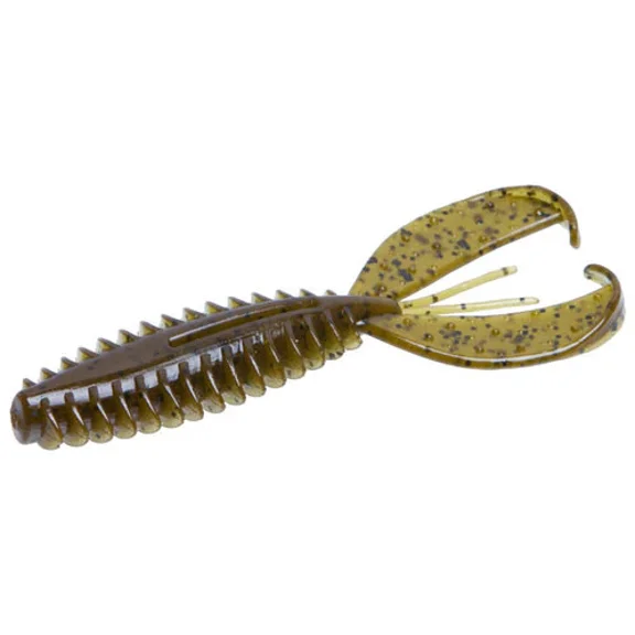 Zoom 127025 Z-Craw, 4.5", 6Pk, Green Pumpkin