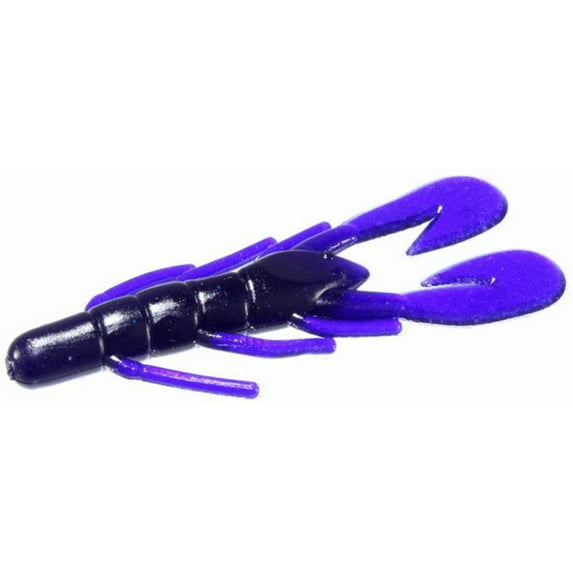 Zoom 3.5" UV Speed Craw Fishing Lure, 12 Count