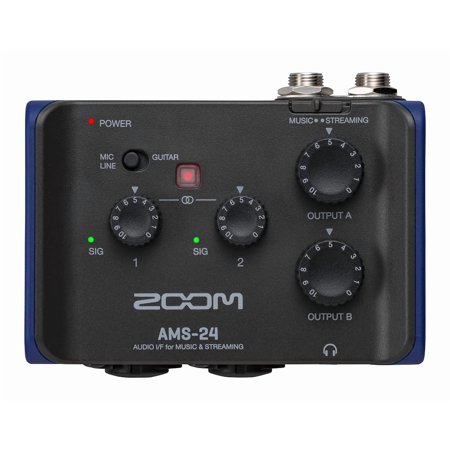 Zoom AMS-24 2x4 USB-C Audio Interface