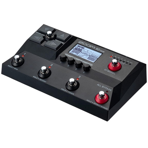 Zoom B2 FOUR Amp and Effects Emulator