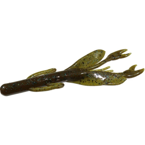 Zoom Baby Brush Craw 4'' Green Pumpkin Blue 12pk