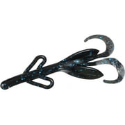 Zoom Baby Brush Hog 4" Creature Black/Blue