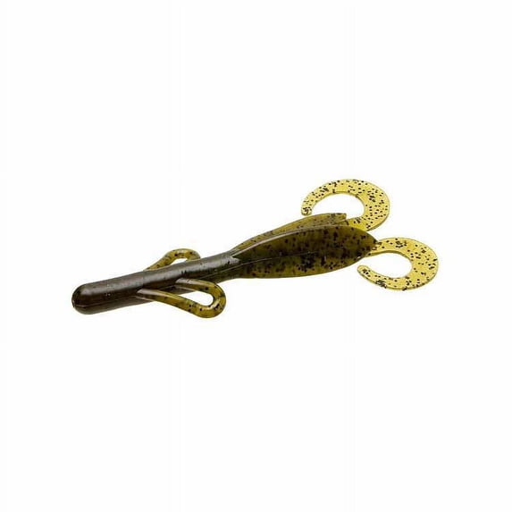 Zoom Brush Hog 6'' Green Pumpkin 8pk