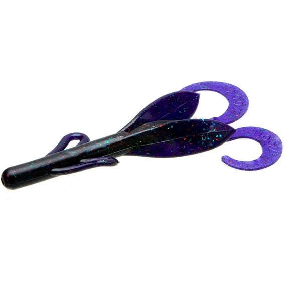 Zoom Brush Hog 6'' Junebug Red 8pk