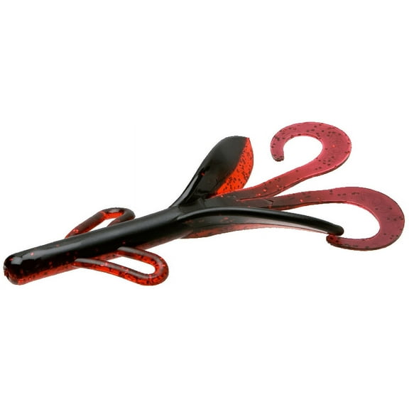 Zoom Brush Hogs Fishing Bait - 6" - Pumpkin