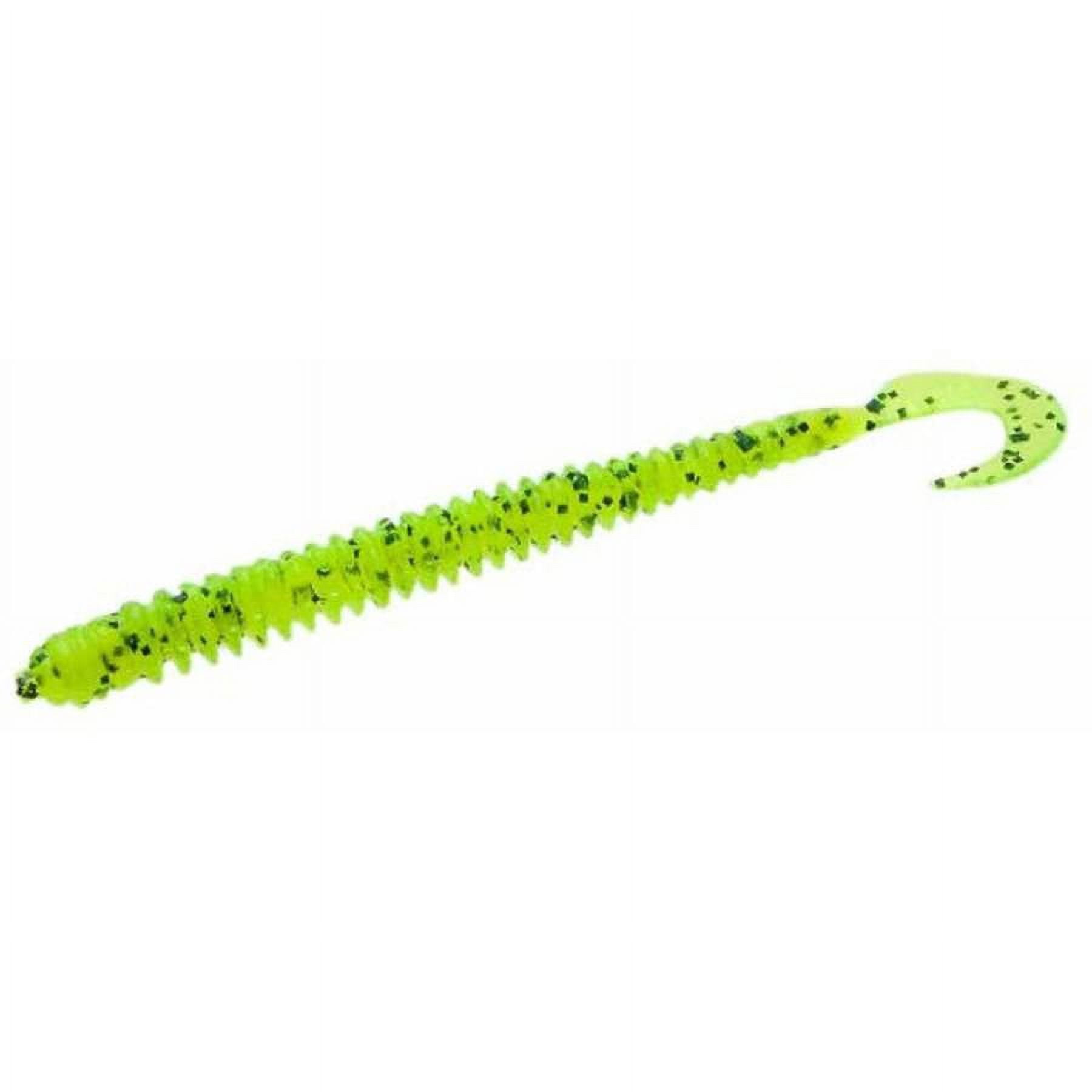 Zoom Dead Ringer Ring Worm Fishing Bait, Watermelon Seed, 4”, 20-pack, Soft  Baits 