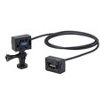 thumbnail image 1 of Zoom ECM-6 19.7' Extension Cable with Action Camera Mount for H8, H6, H5, F8, Q8, 1 of 3