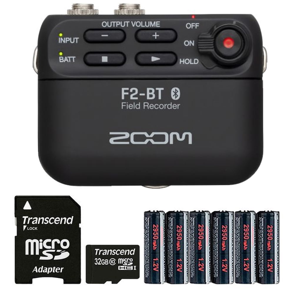 Zoom F2-BT Ultra Compact Bluetooth Enabled Field Recorder Zoom F2-BT Ultra Compact Bluetooth Enabled Field Recorder