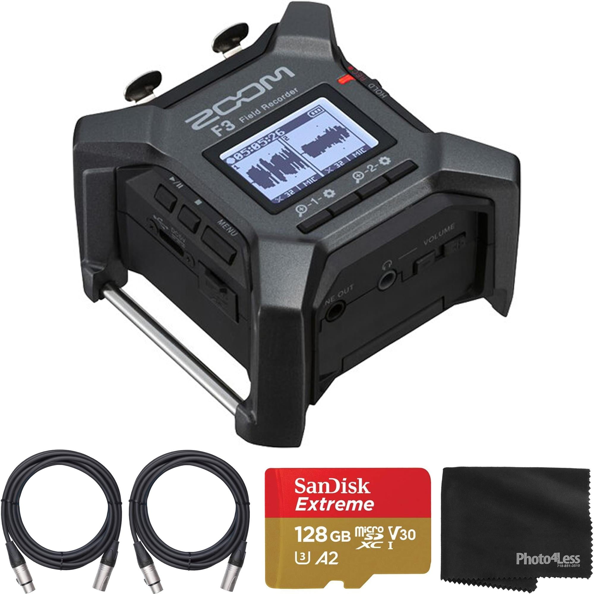その他 ZOOM F3 Field Recorder Zoom F3 2-Input / 2-Track Portable Field Recorder with 2 XLR