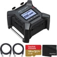 thumbnail image 1 of Zoom F3 2-Input / 2-Track Portable Field Recorder with 2 XLR Cables, SanDisk 128GB Memory Card + Cleaning Cloth, 1 of 9