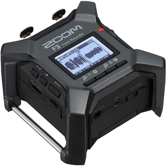 Zoom F3 MultiTrack Handheld Field Recorder with 32-Bit Float Technology