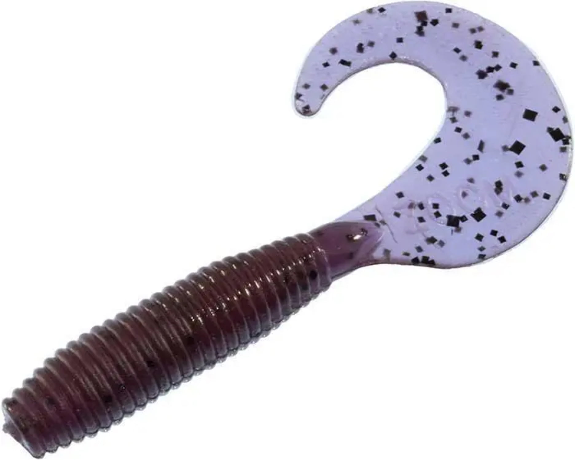 Zoom 011009 Fat A-Poundert Curly Tail Grub, 7,6 cm, 10 Stück, Chartreuse Pepper