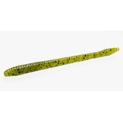 Zoom Finesse Worm Freshwater Fishing Soft Bait, Baby Bass, 4 1/2", 20-pack