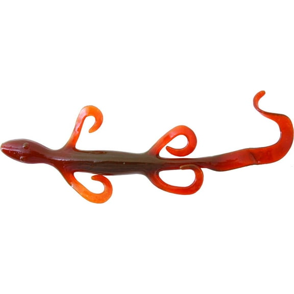 Zoom Fishing Lures 002116-SP Lizard 6 Inch Fishing Lure 9 Per Package Motor Oil