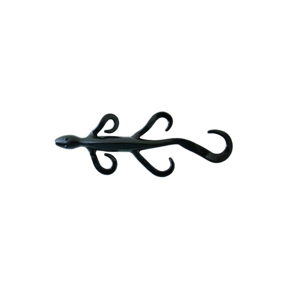 Zoom Fishing Lures 031038-SP Lizard 5 Inch Fishing Lure 10 Per Package Black