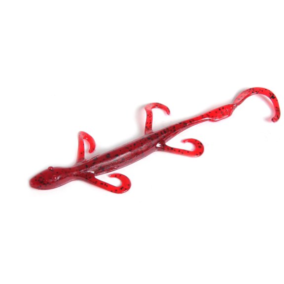 Zoom Fishing Lures 033018-SP Magnum Lizard 8 Inch Fishing Lure 9 Per Package Cherry Seed