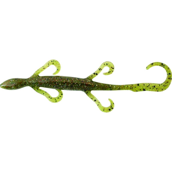 Zoom Fishing Lures 033304-SP Magnum Lizard 8 Inch 9 Per Pack Watermelon Red Magic