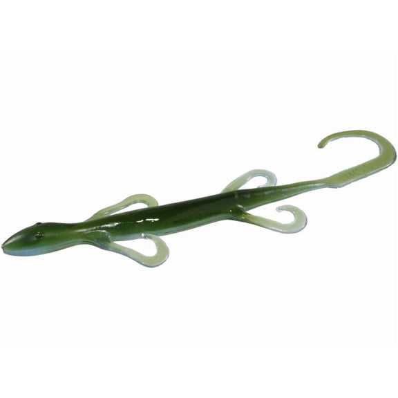 Zoom Fishing Lures 033363-SP Magnum Lizard 8 Inch 9 Per Pack Watermelon Moondust
