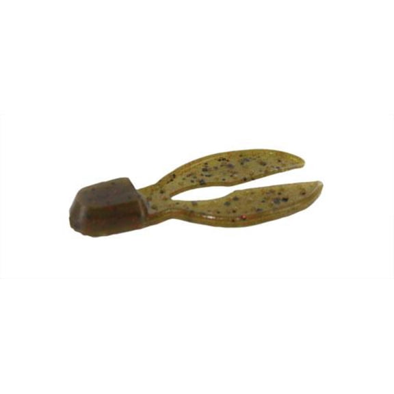 Zoom Fishing Lures 037202-SP Super Chunk Jig Trailer 3 1/2 Inch 5 Per Pack Green Pumpkin