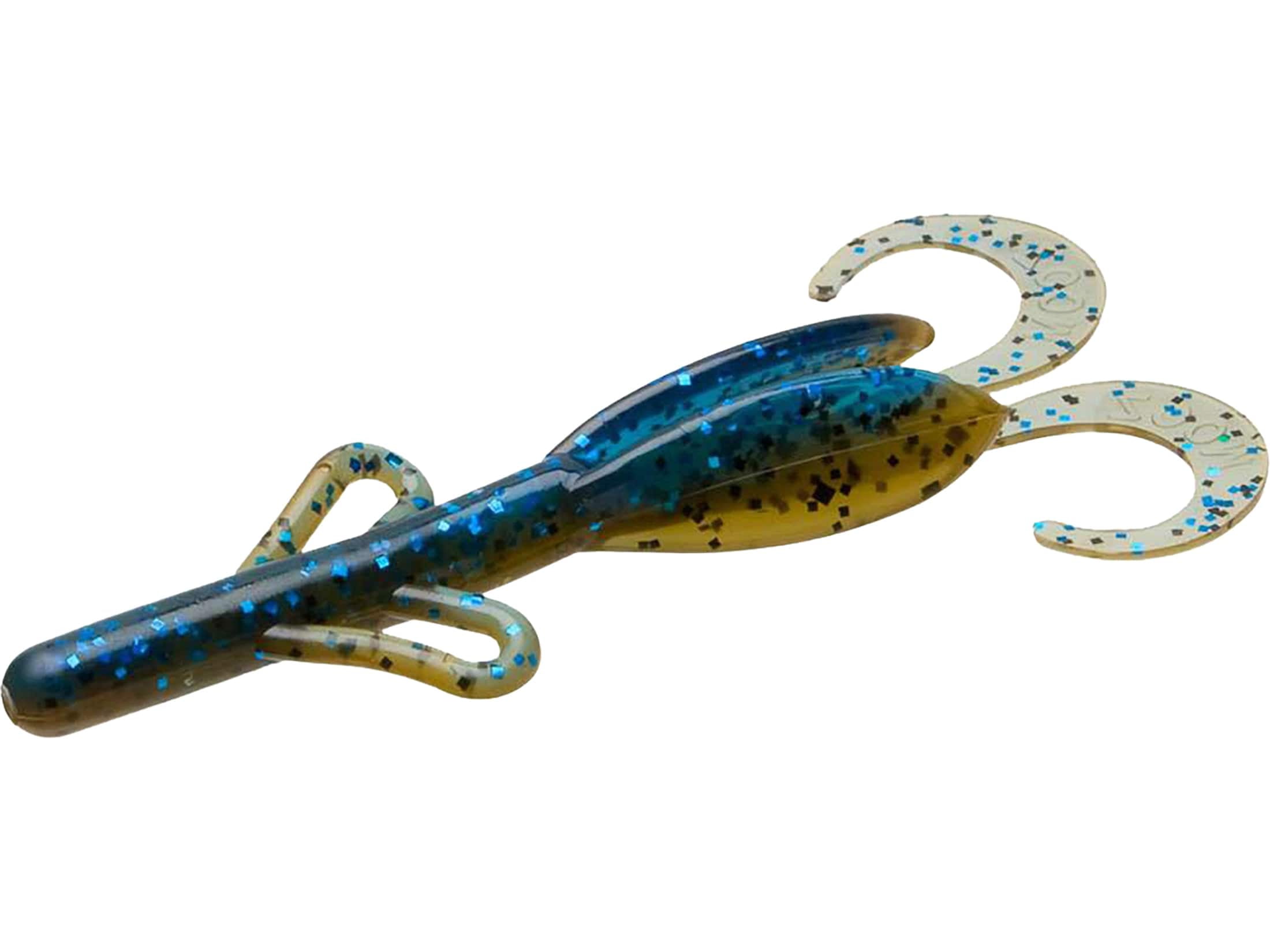 Zoom Fishing Lures 042251 Baby Brush Hog 4 Inch Trailer 4 Inch 12 Pack  Okeechobee Craw - Walmart.com