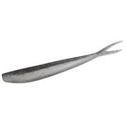 Zoom Fluke 4" Salt-Impregnated Fishing Lures for Bass, 10-Count