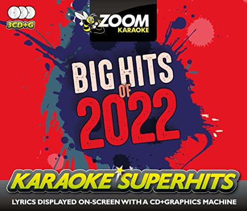Zoom Karaoke Zoom G - Big Hits of 2022 - 65 Pop Hits from 2 Discs explicit_lyrics (CD)