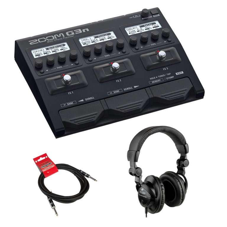 Zoom G3n Multi-Effects Processor for Electric Guitar with Zoom G3n Multi-Effects Processor for Electric Guitar with