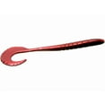 thumbnail image 1 of Zoom Gator Tail Worm Red Shad Soft Plastic Fishing Worm, 1 of 5